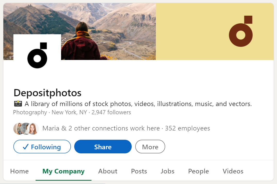 Depositphotos' Employer Profile on LinkedIn