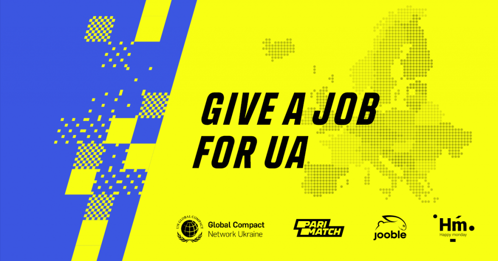 Give a Job for UA: Support the Employment of Ukrainian Refugees Around the World