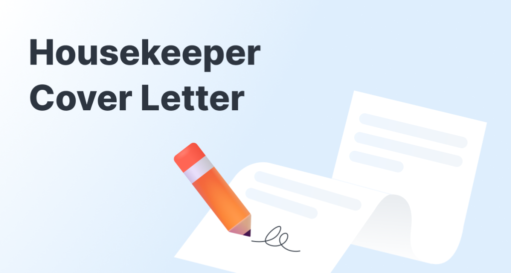 Housekeeper Cover Letter Examples