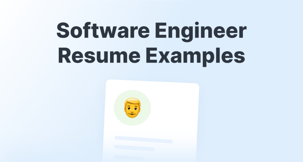 Software Engineer Resume Examples