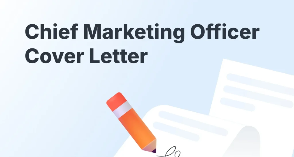 Chief Marketing Officer Cover Letter Examples