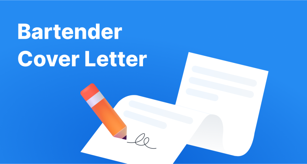 Bartender Cover Letter Examples