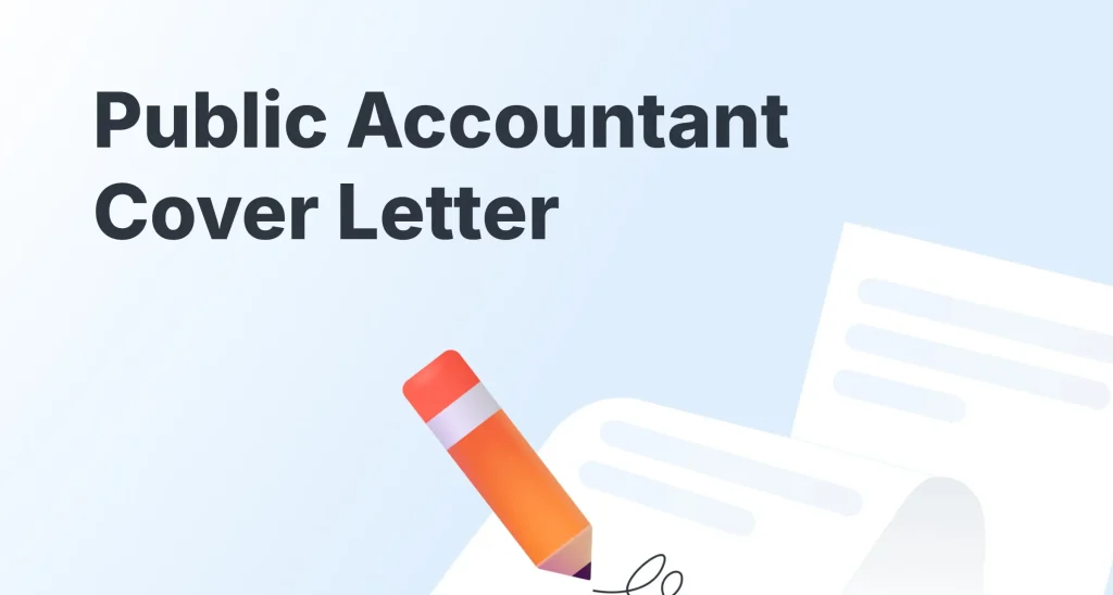 Public Accountant Cover Letter Examples