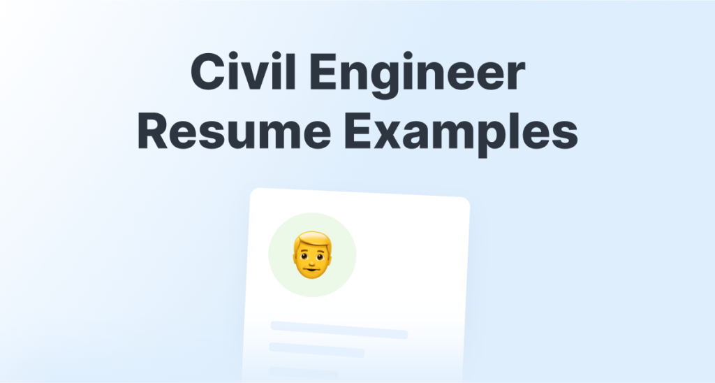 Civil Engineer Resume Examples