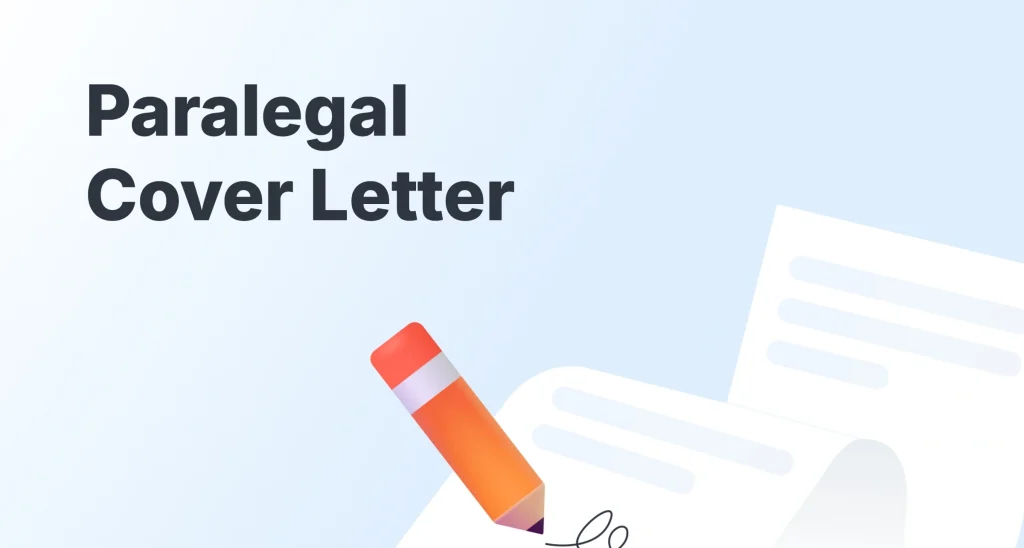 Paralegal Cover Letter Examples